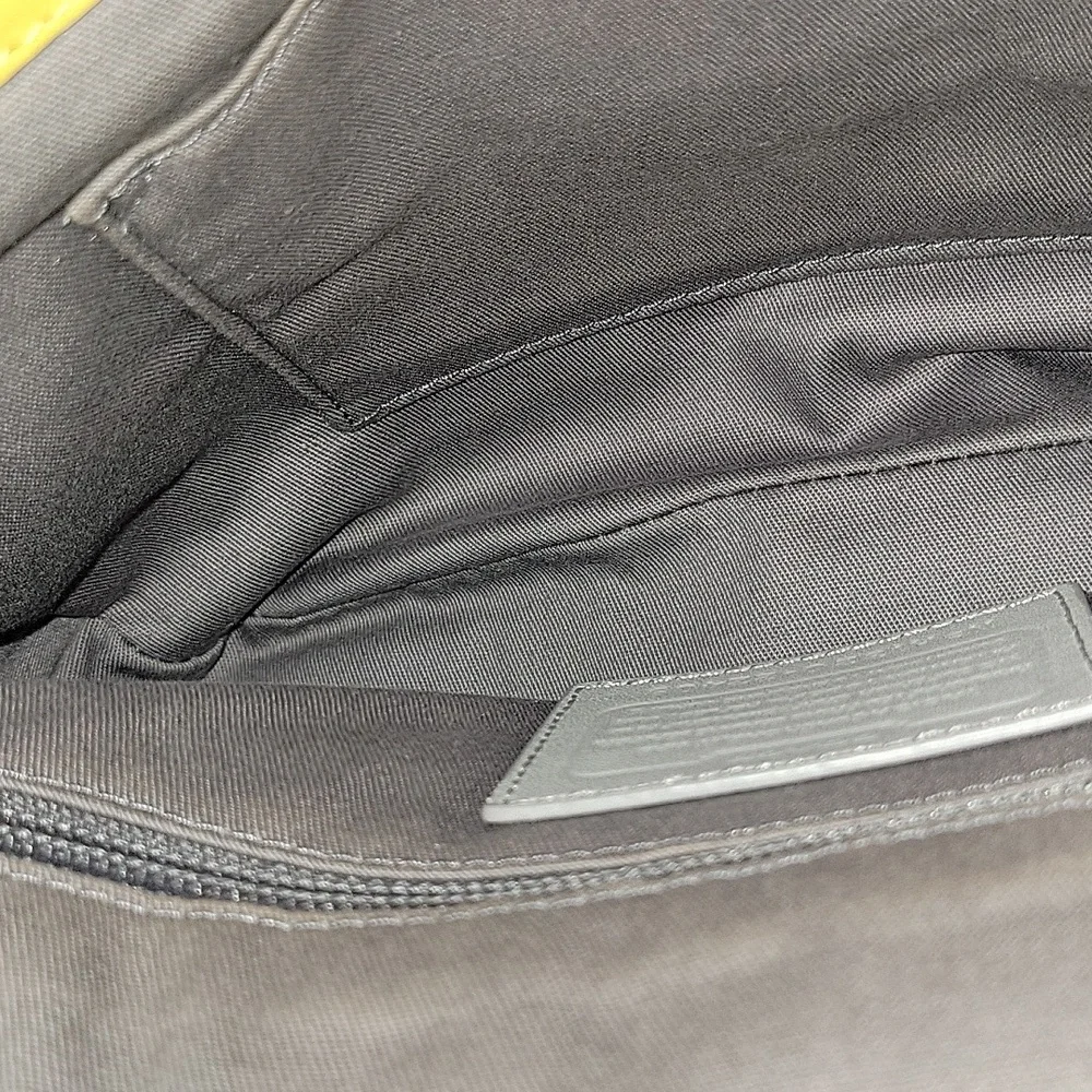 Coach Gray and Yellow Crossbody Bag - Picture 10 of 14